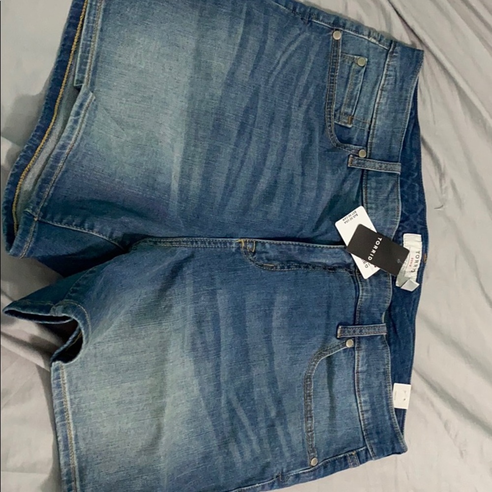 Torrid denim shorts